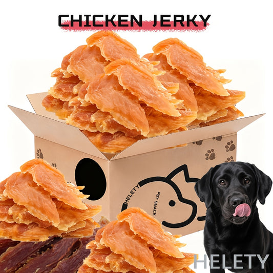 Chicken Jerky Dog Treats – Dried Chicken for Dogs, High Protein Easy to Digest, Long Lasting Training Reward Snacks