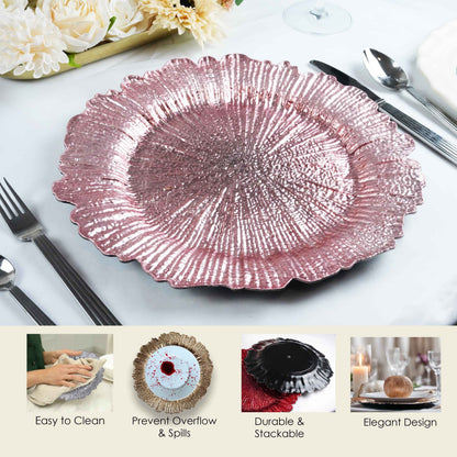 Charger Plates 13 Inch Set of 24 for Entryways, Bedrooms and Living Spaces, with the Listed Configuration
