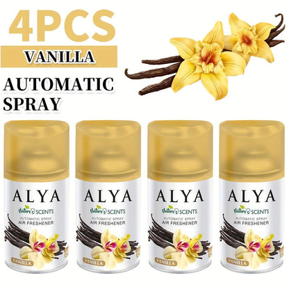 Spray Air Freshener Refill 8.45oz 1pc or 4pcs - 6 Scents Lavender Vanilla Cool Linen Ocean Mixed Berries Magnolia
