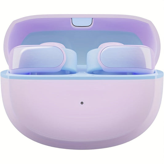 Open Audio Clip-On Earbuds Battery Situational Awareness True Wireless Bluetooth Immersive Sound Limited Edition Chilled Lilac Color