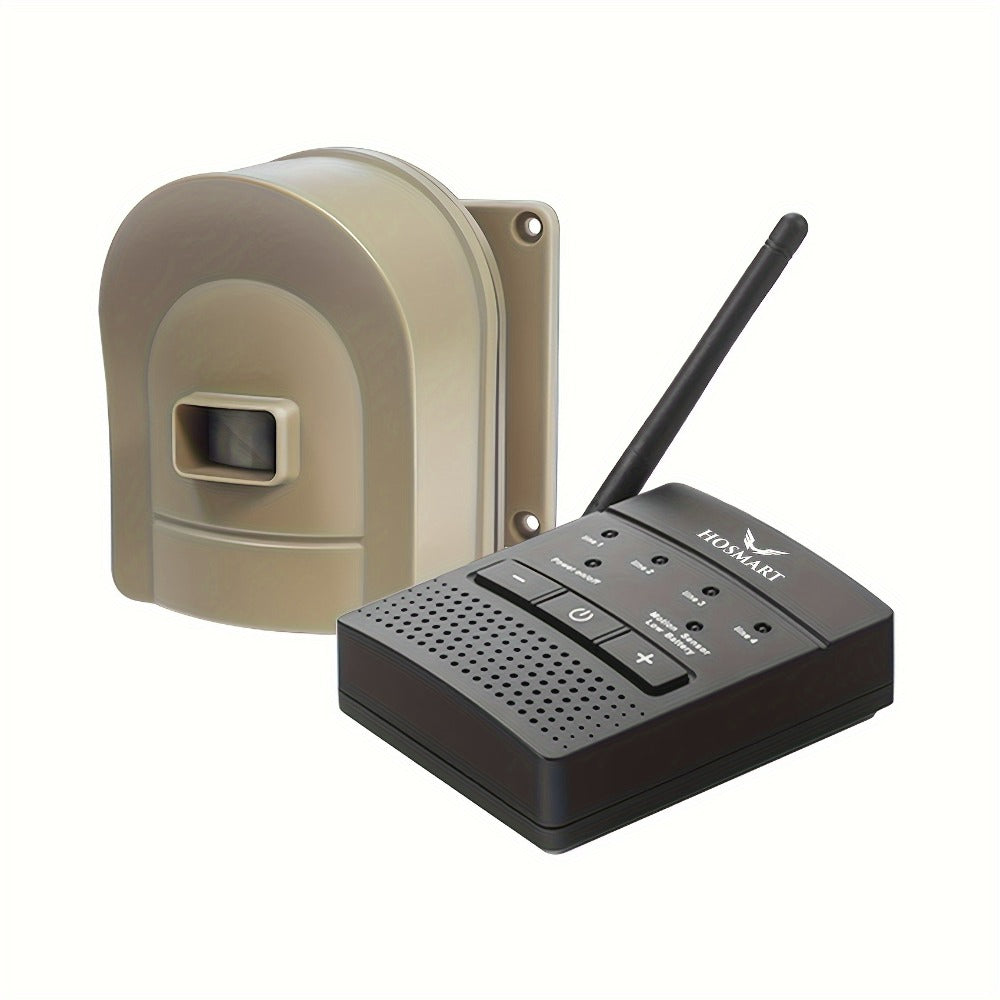 Driveway Alarm Wireless Sensor System 1/2 Mile Range, Motion Sensor Detector for Home, Mailbox & Perimeter Security