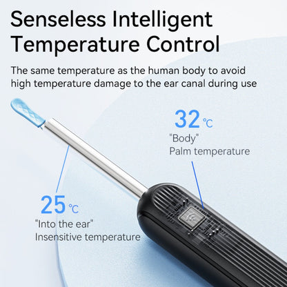 1080P Ear Wax Removal Tool with Camera – Wi-Fi Ear Cleaning Kit with 6 Spoons & Tweezers, Rechargeable, Visual Ear Cleaner for Safe Ear Care