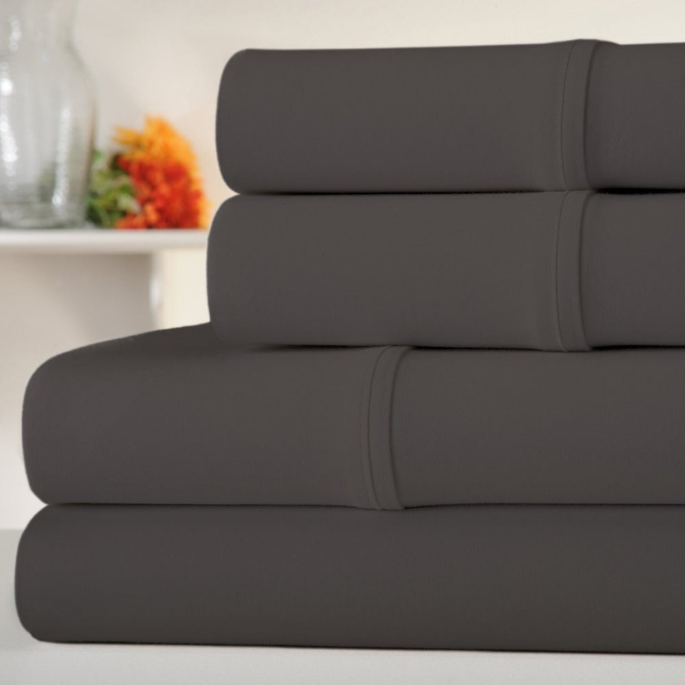 Egyptian Cotton Sheet Set, 1000 Thread Count Sateen Bedding with 16-Inch Deep Pocket, Twin-Full-Queen-King Sizes