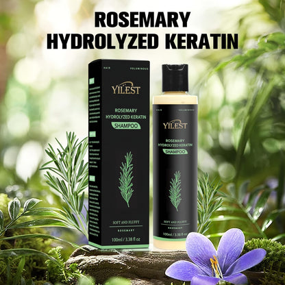 Rosemary Shampoo for Hair Growth & Volume – Enriched with Rosemary Extract, Amino Acids & Plant Squalane | Strengthening