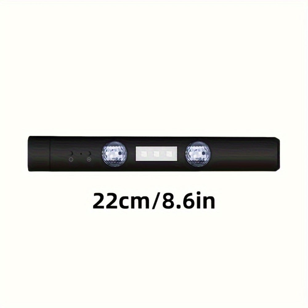 RGB Car Interior Atmosphere Lights Music Sync LED Neon Starlight – Remote Control USB 5V Multi-Color Ambient Lighting for Car Party DJ Home