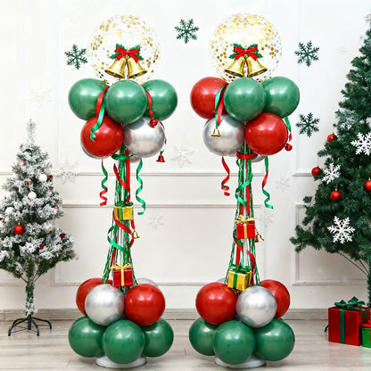 Balloon Column Stand Kit Set of 2 7Ft Adjustable Metal Arch Stand for Party Wedding Birthday Graduation Christmas Decor