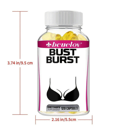Pueraria Mirifica Breast Enhancement Capsules 120ct, Natural Phytoestrogen Formula for Women, Supports Bust Firmness