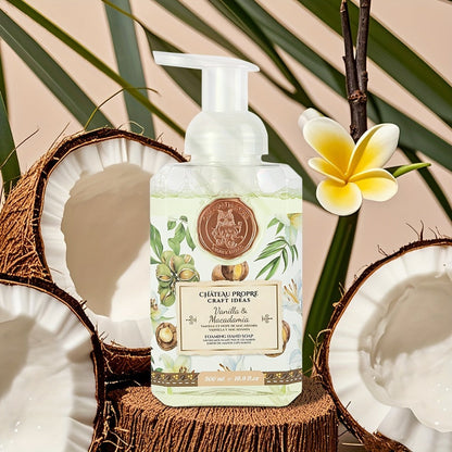 Foaming Hand Soap 500ml Moisturizing Gentle Foam Soap 8 Scents Vanilla Coconut Citrus Floral Fruity Deeply Hydrating Soft Hands All Skin