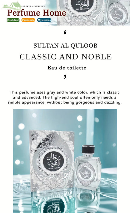Mens Cologne Arabian Woody Fragrance Ebony Musk Amber Scent 15% Concentration EDP Strength for Bath Time, Home Spa and Personal Care