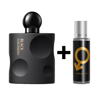 Men's Cologne Spray 3.4oz EDT Limited Edition Black & Red Temptation Fresh Woody Aromatic Fragrance Gift for Him