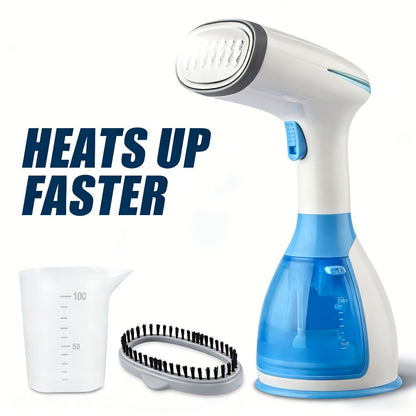 1800W Handheld Garment Steamer with Three Steam Settings, 10oz Tank, 9.8ft Cord and Two Colors