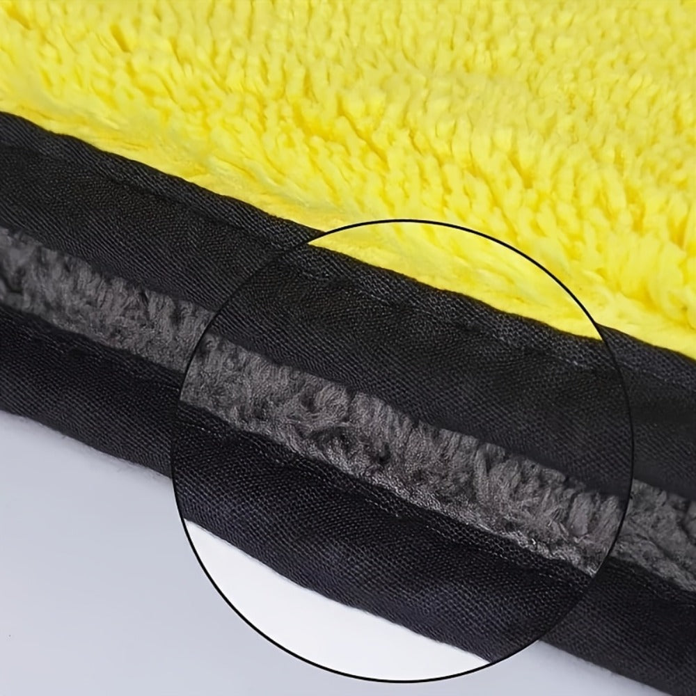 Microfiber Car Cleaning Towels 10pcs – Lint-Free Streak-Free Absorbent Wash & Dry Cloths for Car Exterior, Interior