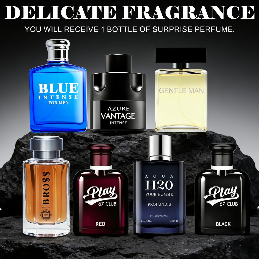 Men's Cologne Surprise Pack 100ml - Curated Fragrance Spray 3.38oz for Bath Time, Home Spa and Personal Care