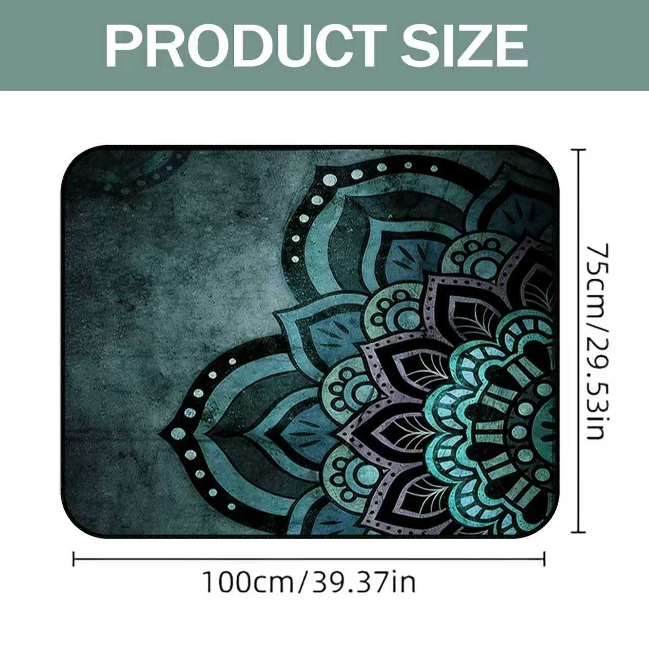 Car Trunk Mat Cargo Liner – Waterproof Non-Slip Trunk Floor Mat with Pattern Designs to Protect Vehicle Interior from Dirt