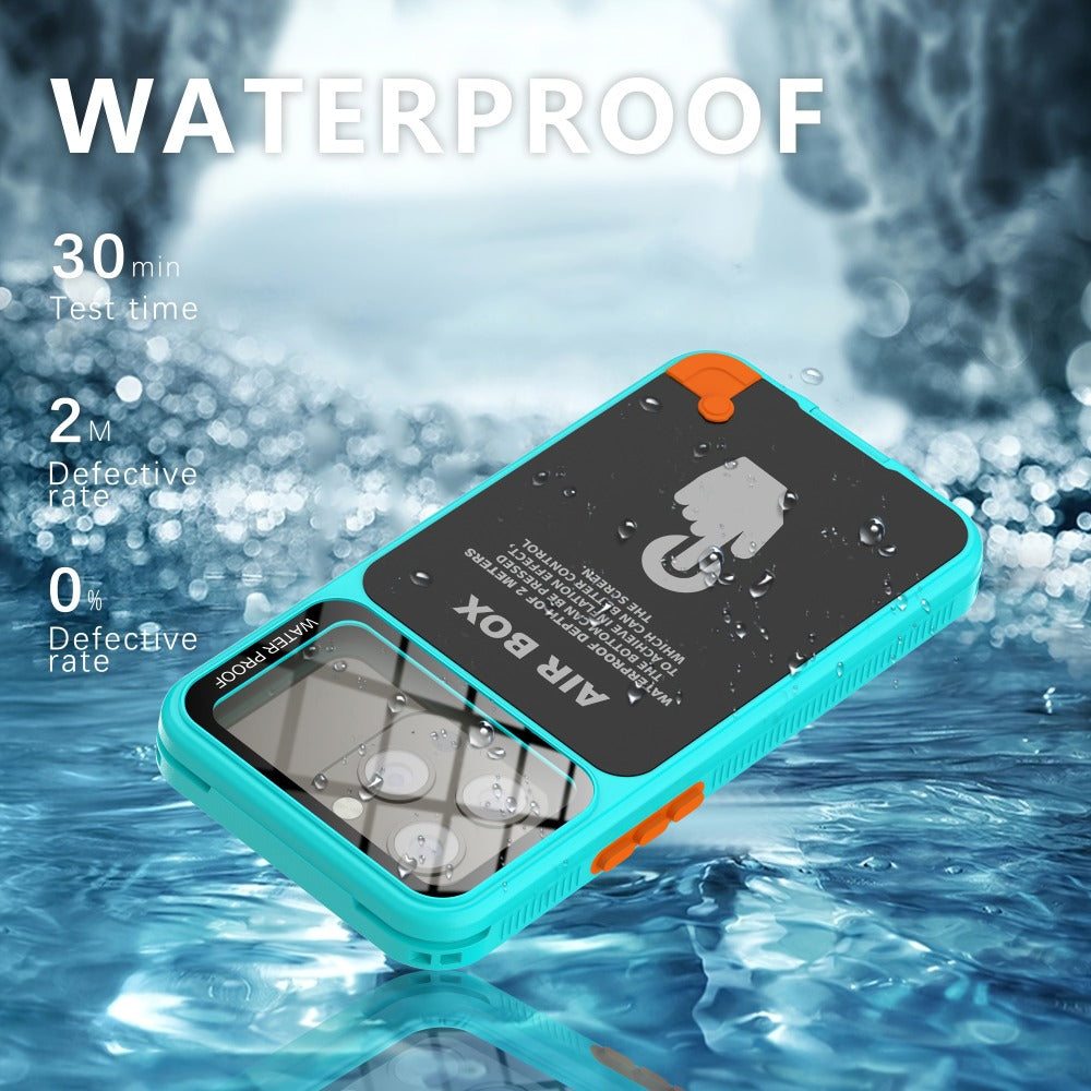 iPhone Case 360° Full Body Shockproof Dustproof Underwater Swimming Surfing Sports Cover for an Everyday Personal Care Routine