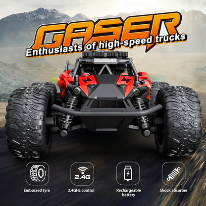 High-Speed RC Off-Road Car 40km/h 4WD Remote Control Climbing Truck with Battery, Outdoor Racing Vehicle for Boys Kids Teens Ages 8+