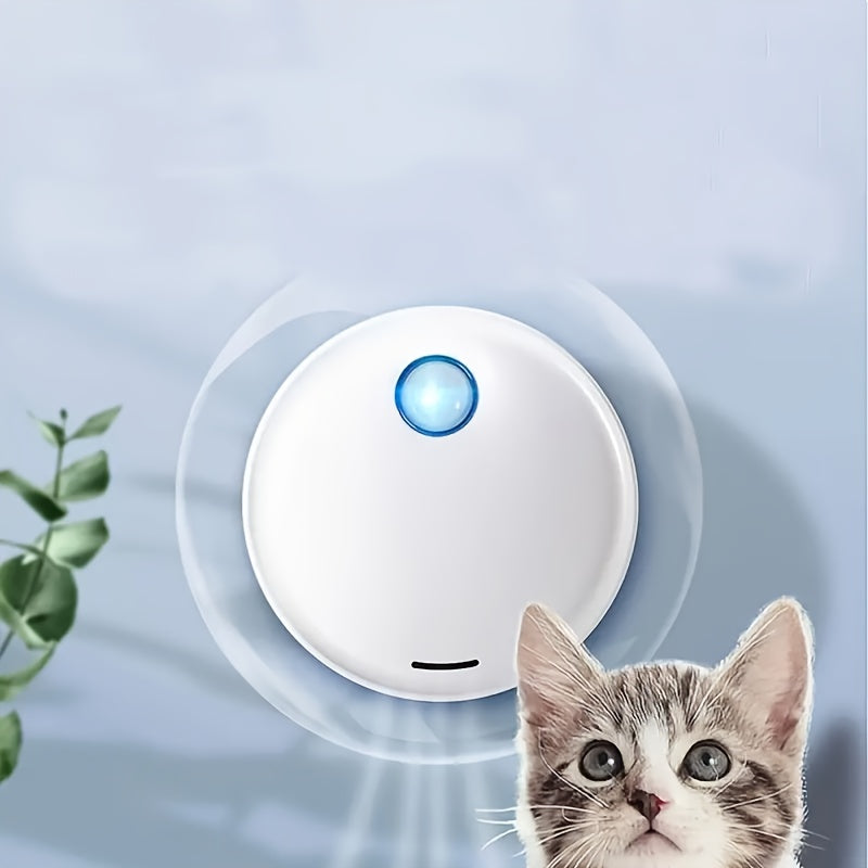 Pet Deodorizer 24-Hour Smart Litter Box Odor Eliminator – Negative Ion Air Purifier with Sensor Light, 99% Odor Removal for Cat Litter Box