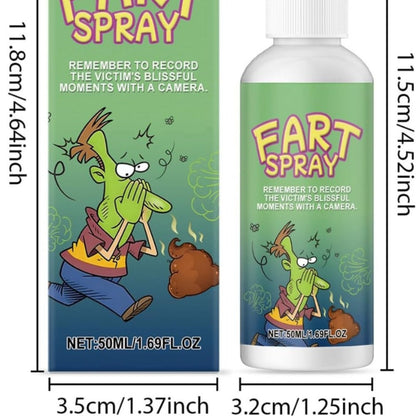 Fart Spray Prank Toy, Realistic Stink Bomb Odor Gag Gift for Adults & Kids, Hilarious Party Joke Prop for April Fools Day