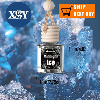 Car Air Freshener X&Y Four-Bottle Hanging Diffuser Gift Set with Eight available Style and Collection Options