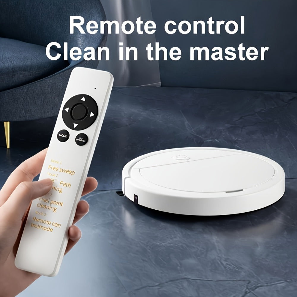 2000Pa Robot Vacuum Cleaner 150-Min Battery, Multifunctional Auto Floor Cleaner for Pet Hair, Dust & Paper Debris