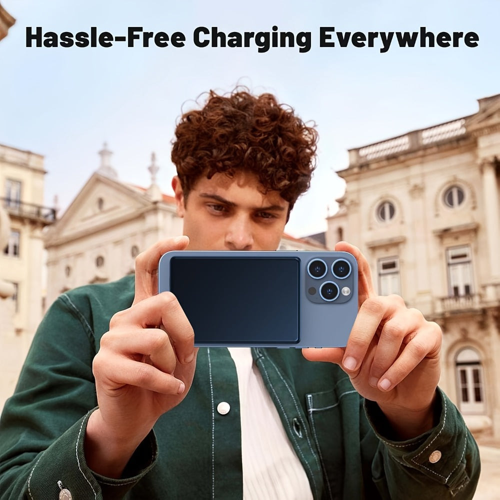 MagSafe Compatible Magnetic Power Bank 5000mAh Ultra Slim 20W Fast Charging, Portable Charger for iPhone 17 16 15 14 13 12