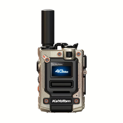 Kayotom K300S 4G Global Walkie Talkie Unlimited Range, No Monthly Fee Two Way Radio, UHF 400-480MHz Long Battery Life