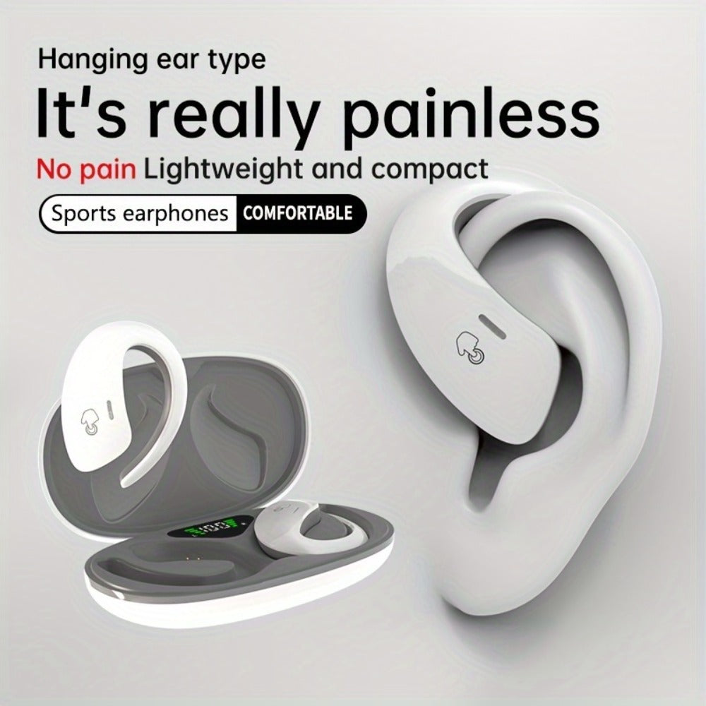 90H Wireless Earphones ENC Noise Cancellation 3D Deep Bass Secure Earhook Sport Running Earbuds for an Everyday Personal Care Routine