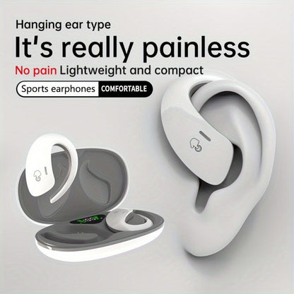 90H Wireless Earphones ENC Noise Cancellation 3D Deep Bass Secure Earhook Sport Running Earbuds for an Everyday Personal Care Routine