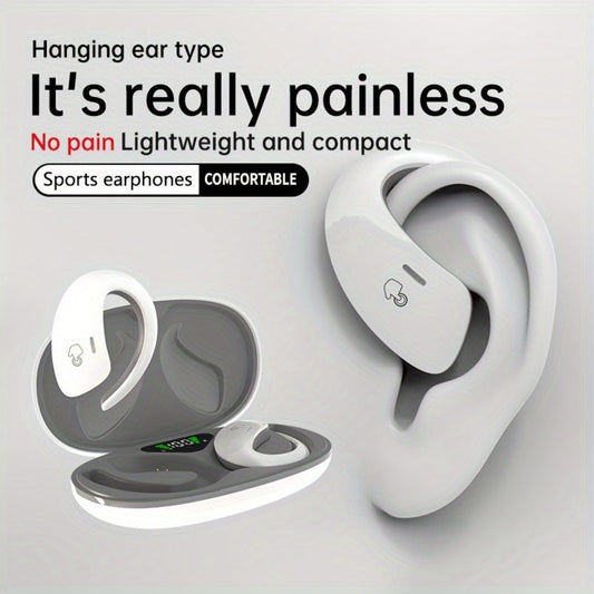 90H Wireless Earphones ENC Noise Cancellation 3D Deep Bass Secure Earhook Sport Running Earbuds for an Everyday Personal Care Routine