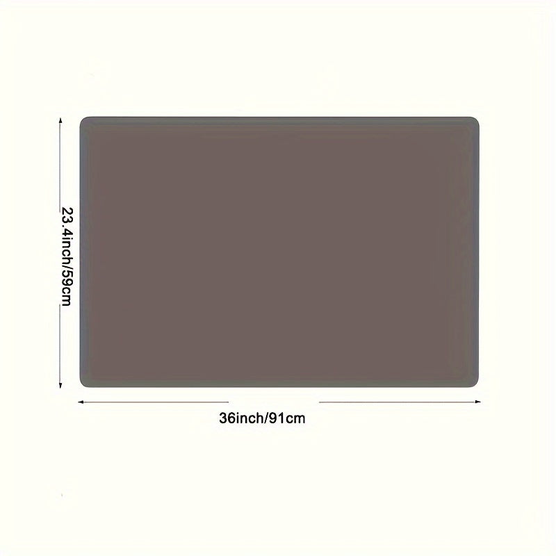 Kitchen Counter Mat Heat Resistant Countertop Protector Pad Extra Large Cuttable Mat for Home Cooking, Dining and Outdoor Meals