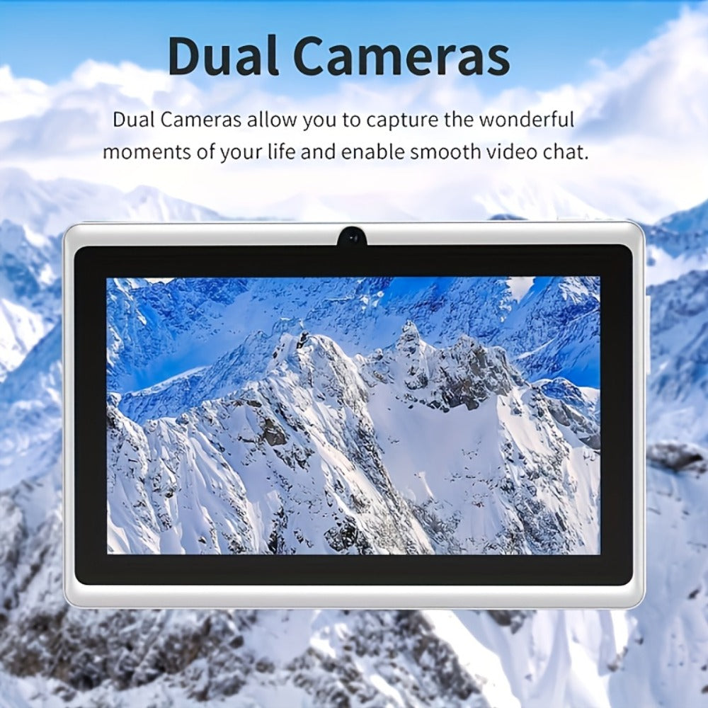 Android Tablet 7-Inch with 2GB Physical Plus 4GB Extended Memory, 32GB Internal Storage and Stereo Speakers