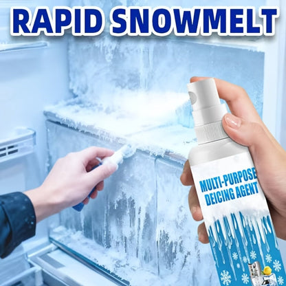 Refrigerator & Freezer De-Icer Spray – Fast Ice Melting & Anti-Freeze Solution for Household Fridges, RV Refrigerators & Freezer Coils