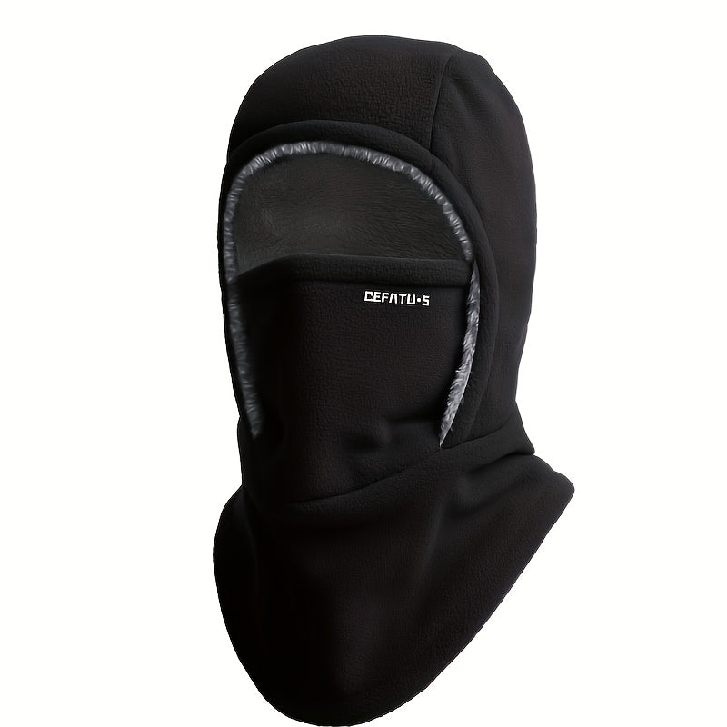 Winter Balaclava Hat with Neck Mask & Ear Protection – Windproof Face-Fit Knit Ski Mask for Men & Women, Thermal Head Cover for Cycling