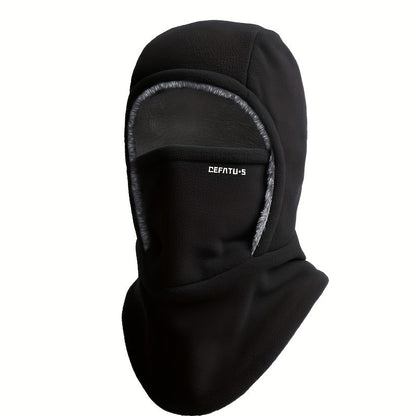 Winter Balaclava Hat with Neck Mask & Ear Protection – Windproof Face-Fit Knit Ski Mask for Men & Women, Thermal Head Cover for Cycling