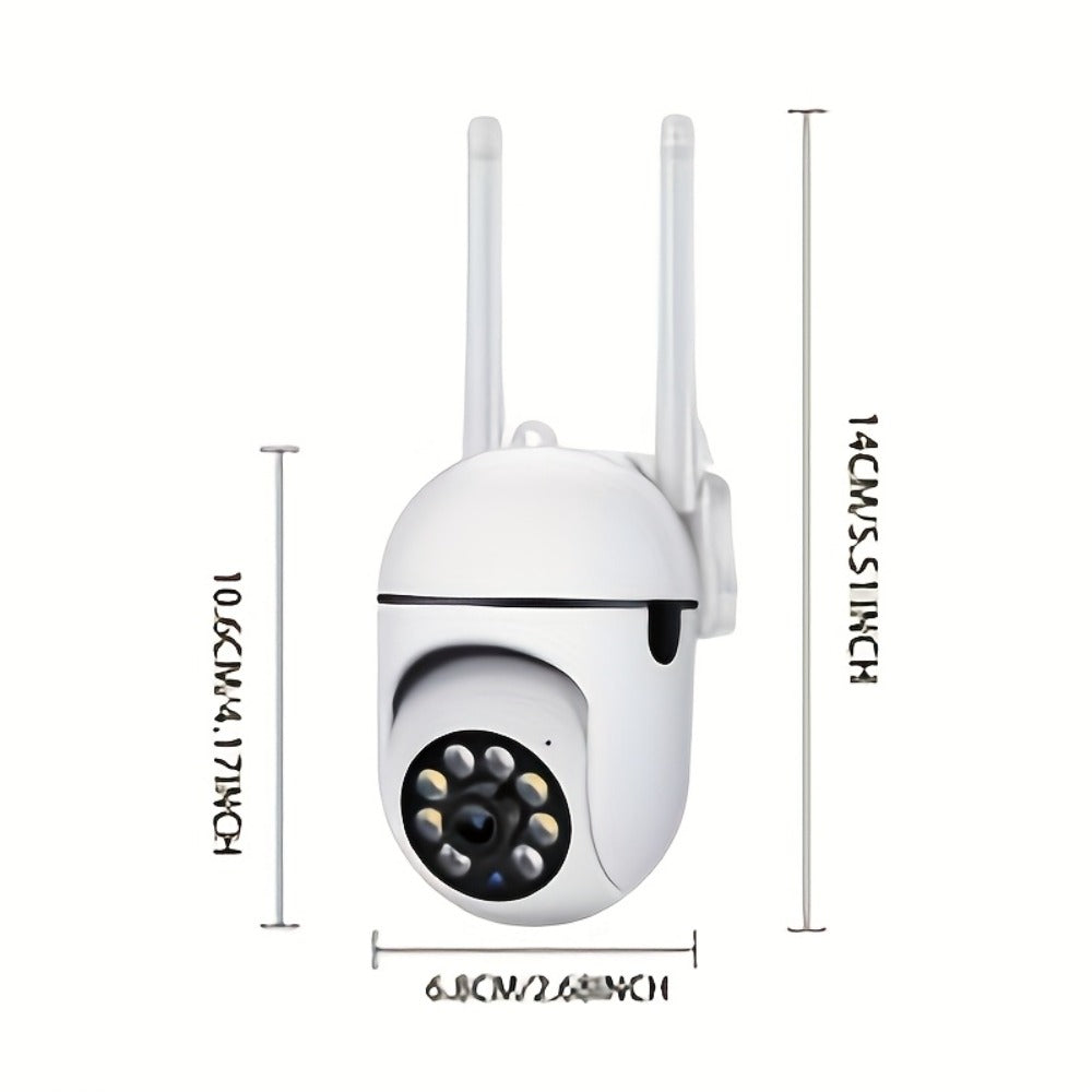 Security Camera Outdoor 1080P Four-Pack with Dual-Band WiFi, 360 PTZ, PIR Detection and IP54