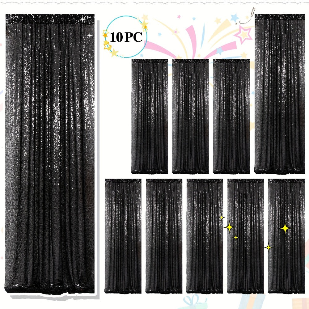 Sequin Backdrop Curtains 2FTx8FT Glitter Photography Background Panels for Party Wedding Birthday for an Everyday Personal Care Routine