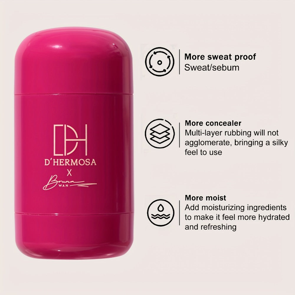 Pore Minimizer Face Primer Stick 2pcs Oil Control Matte Finish Makeup Base, for Makeup, Travel and Everyday Vanity Use