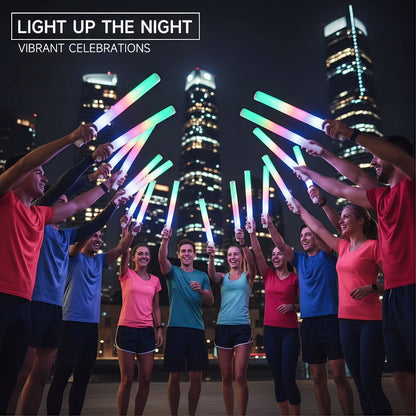 Foam Glow Sticks Set 103pcs 70pcs 40pcs for Entryways, Bedrooms and Living Spaces, with the Listed Configuration