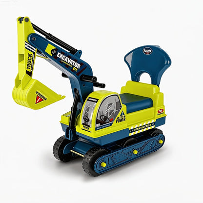 Kids Ride-On Construction Truck Large Manual-Powered Engineering Vehicle with the Listed Color, Size or Set Options for Everyday Use