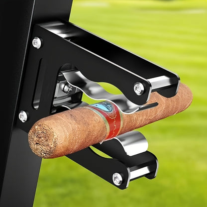 Magnetic Cigar Holder Heavy Duty Secure Grip – Fits Golf Carts, Beach Chairs, Fishing Rods & Boats | On-the-Go Smoking Accessory | 7 Colors
