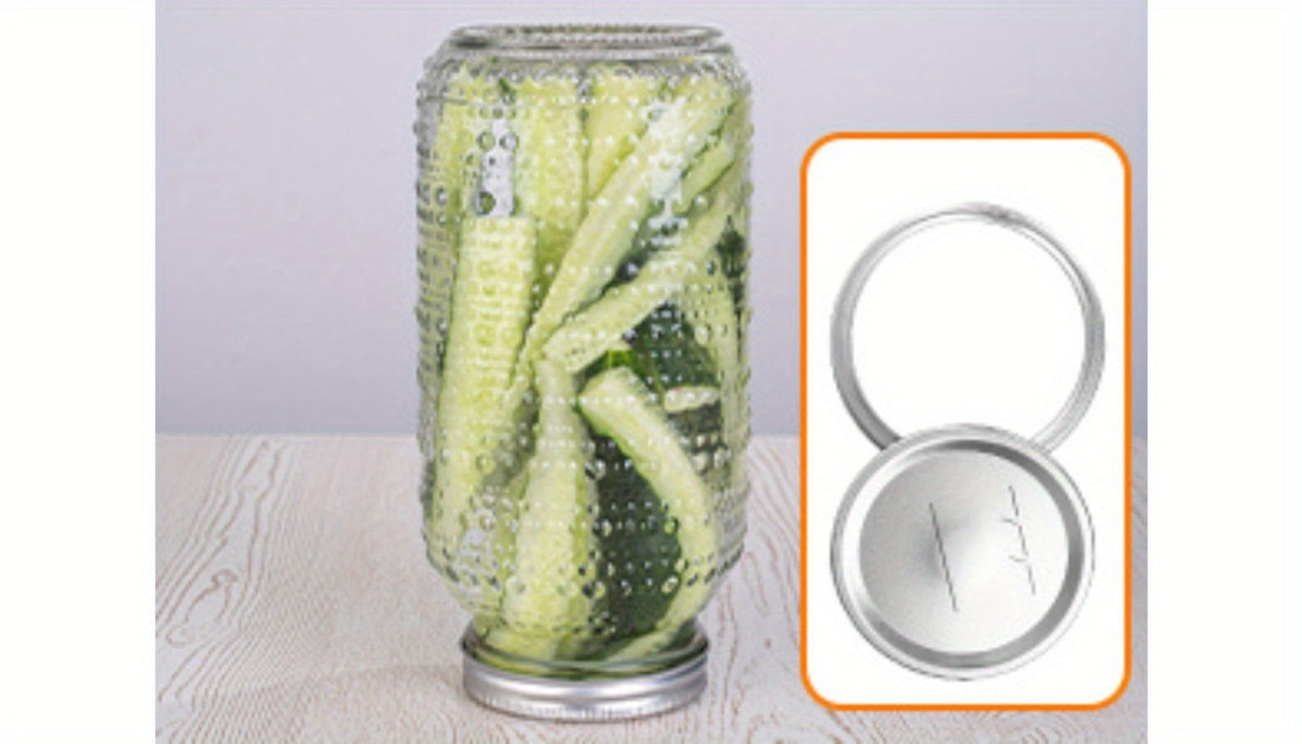 Mason Jars 64oz Wide Mouth with Lids 3 Pack Large Glass Canning Jars Airtight for Food for Home Cooking, Dining and Outdoor Meals