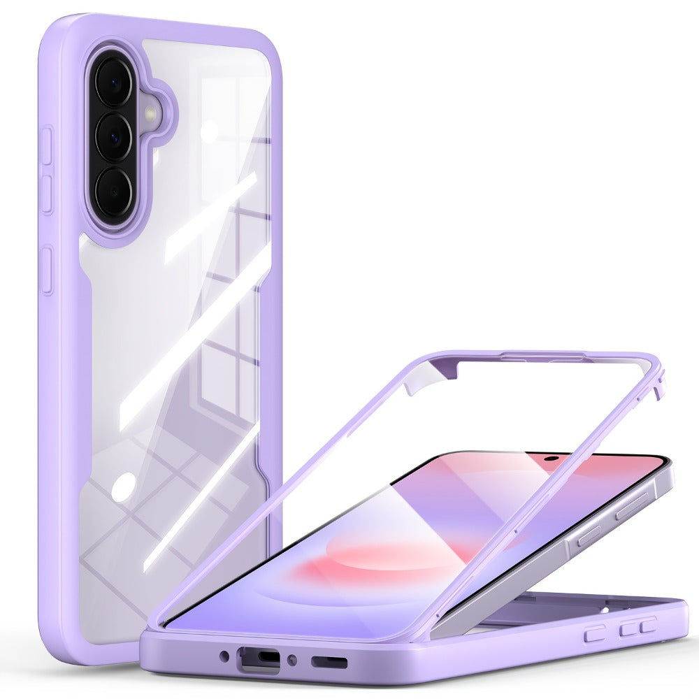 Samsung Galaxy A-Series Rugged Case with Built-In Screen Protector – Full Body Shockproof Phone Cover for Galaxy A15 A16 A17 A36 A37 A56 A57