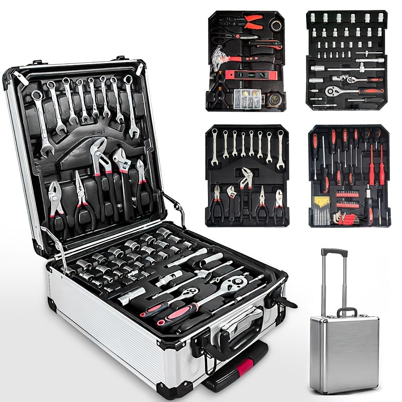 Home Tool Kit Professional, 46-Piece Essential DIY Set, 53-Piece Advanced Home & Auto Repair Kit, or 1000-Piece Complete Toolbox in Storage