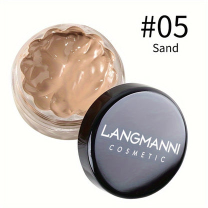 Full Coverage Concealer Set 3-Piece Waterproof Cream Foundation, Covers Dark Circles Eye Bags Blemishes Freckles