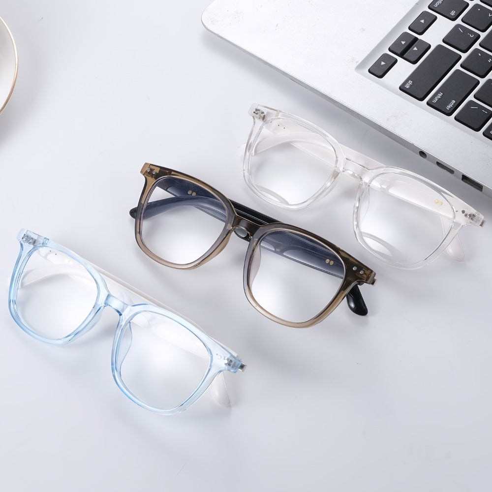Smart Glasses Photochromic Audio Eyewear with Open-Ear Speaker, Microphone and Metal or Plastic Frames