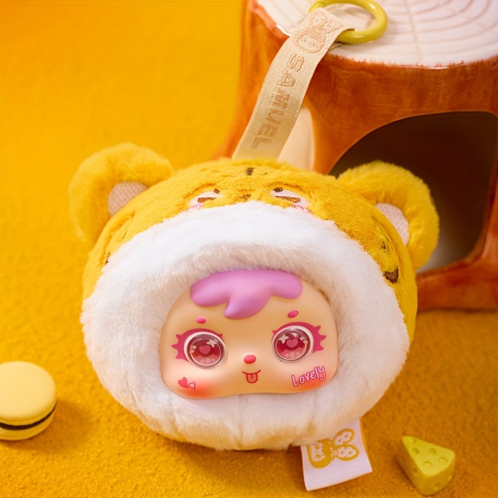 Cute Plush Animal Doll with Big Eyes with the Listed Color, Size or Set Options for Everyday Use