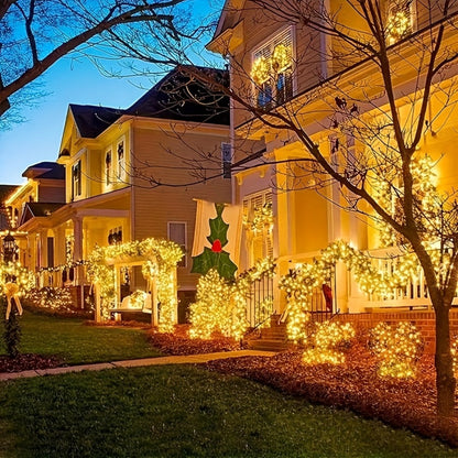1000 LED 328ft Fairy String Lights Outdoor - White Twinkle Gypsophila Style, 8 Modes, Flexible Wire for Garden