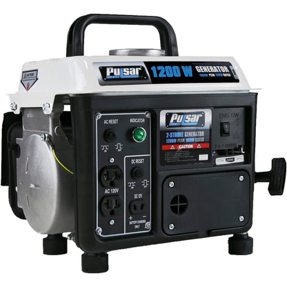 Portable Generator Gas Powered, Camping Emergency Tailgating Outdoor for Garden, Patio and Yard Use