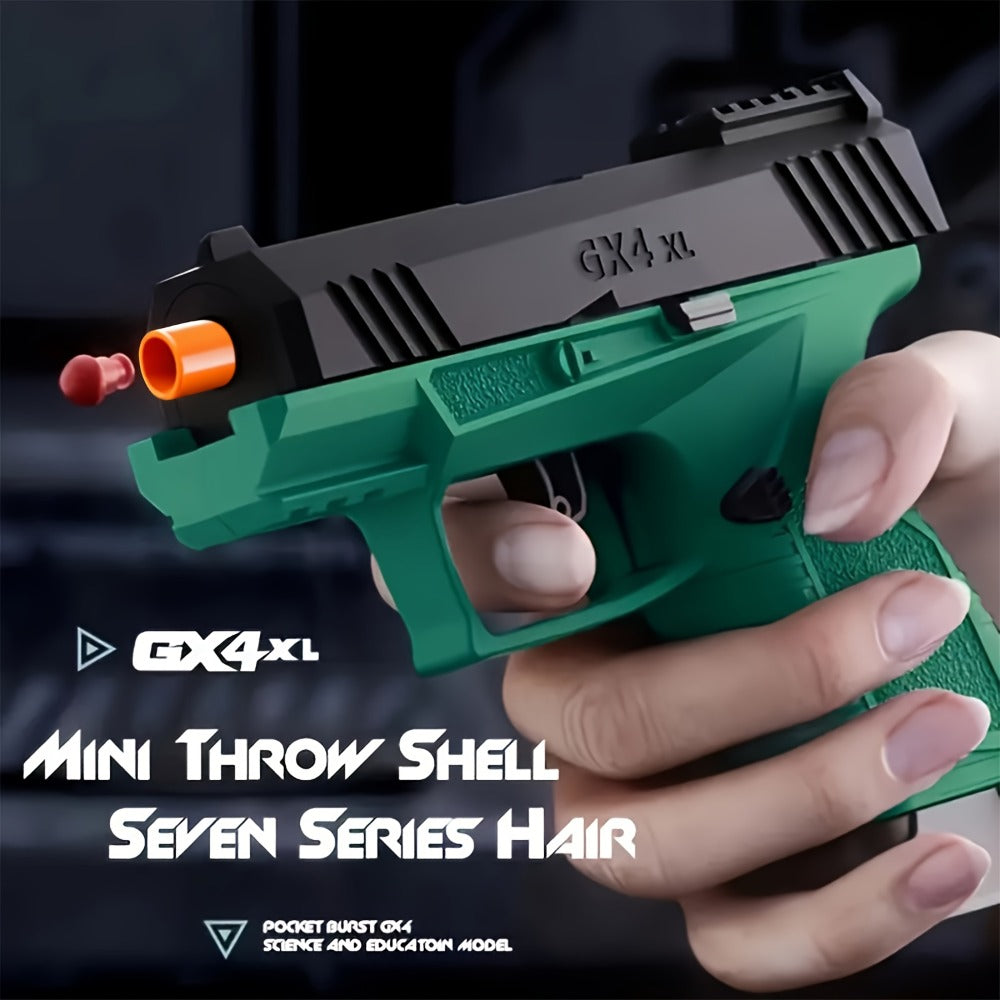 Bullet Toy Gun with Jumping Shell & 2 Magazines with the Listed Color, Size or Set Options for Everyday Use