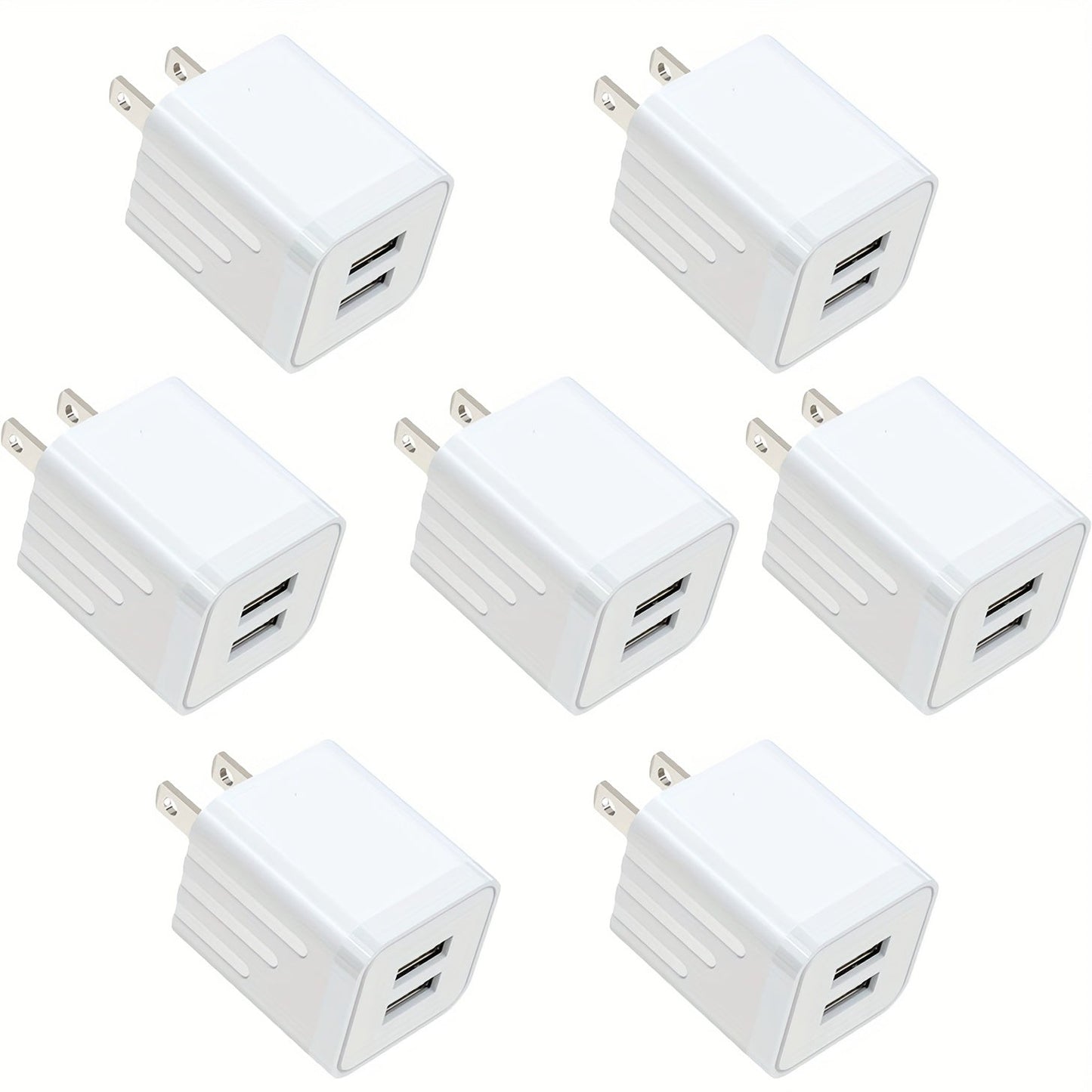 Dual Port USB Wall Charger 2.1A for an Everyday Personal Care Routine, with the Listed Configuration